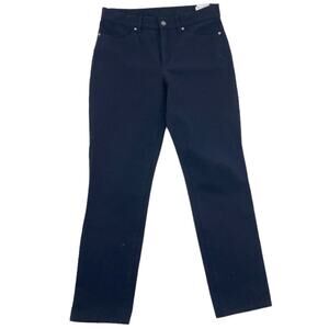 Escada Sport Women's French Navy Linda Capri Pants Stretch 36 US Size 6